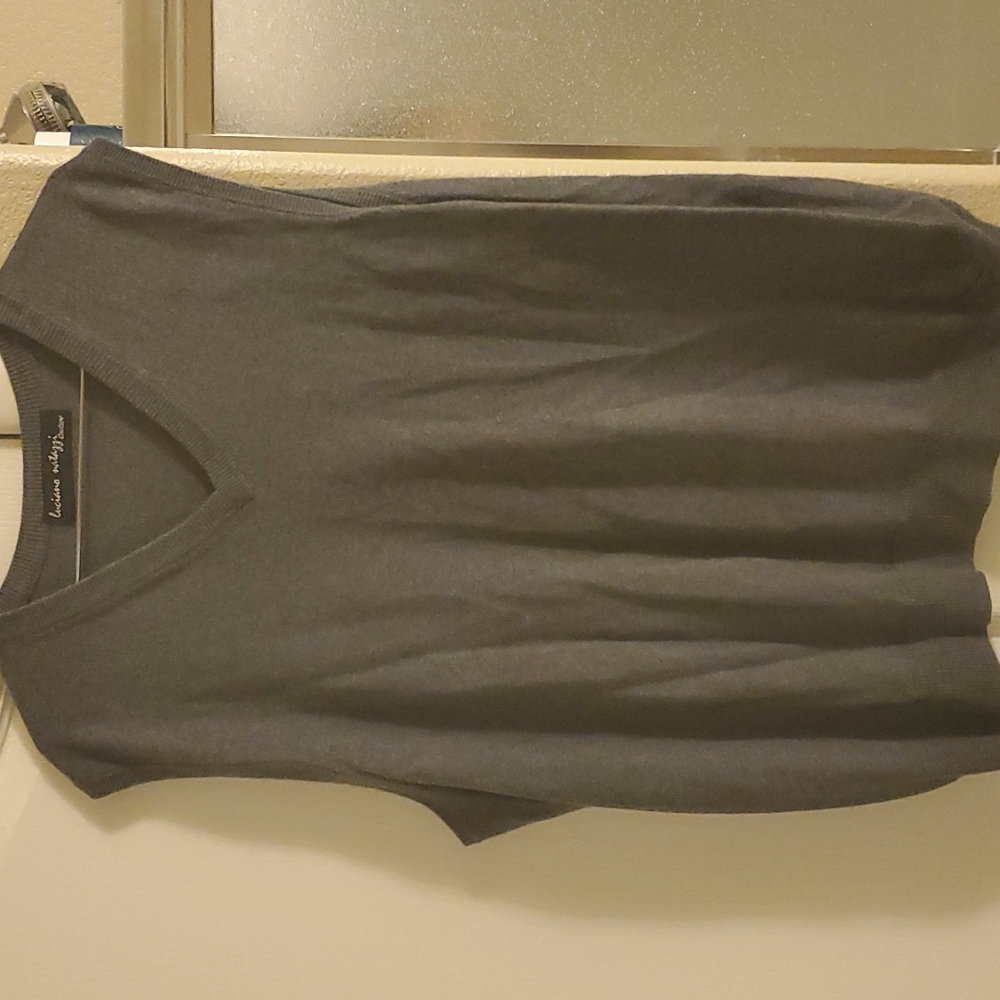 Luciano Natazzi Couture Sweater Vest